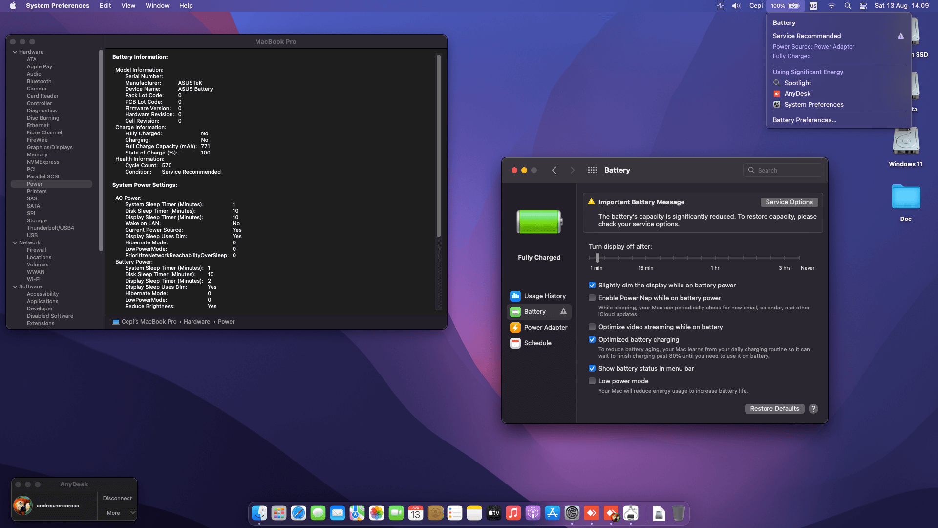 Asus VivoBook S14 S430FN 9Th [WhiskeyLake + Intel UHD 620 + I2C]   OpenCore 7